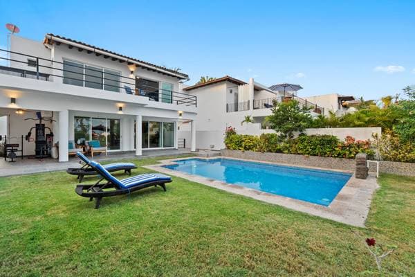 -Contemporary Oceanview Villa La Puntilla 2B La Cruz de Huanacaxtle-