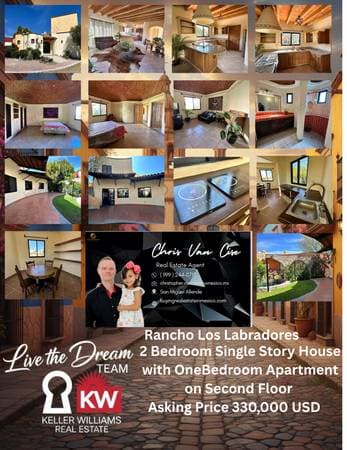 Los Labradores 2 bedroom house 1 bedroom apartment