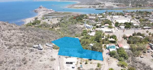 Mulege Realty Presents Largest Titled lot with Amazing views